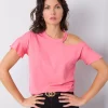 The Fancy Lyhythihaiset Paidat Ja Topit>Rosalie t-paita pinkki