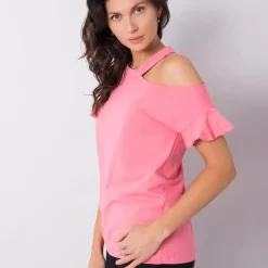 The Fancy Lyhythihaiset Paidat Ja Topit>Rosalie t-paita pinkki