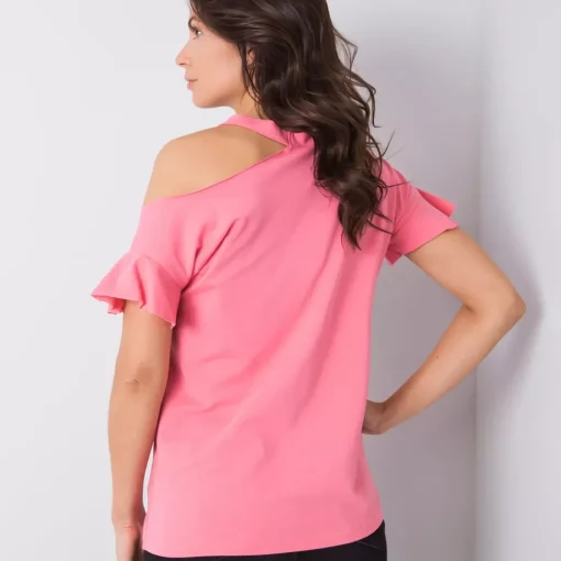 The Fancy Lyhythihaiset Paidat Ja Topit>Rosalie t-paita pinkki
