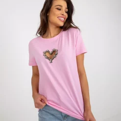 JEANS Lyhythihaiset Paidat Ja Topit>The Fancy Stasya t-paita pinkki