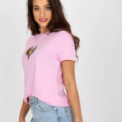 JEANS Lyhythihaiset Paidat Ja Topit>The Fancy Stasya t-paita pinkki