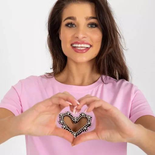 JEANS Lyhythihaiset Paidat Ja Topit>The Fancy Stasya t-paita pinkki