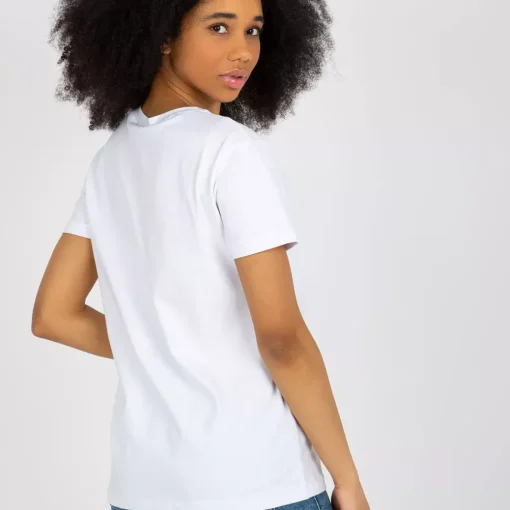 JEANS Lyhythihaiset Paidat Ja Topit>The Fancy Stasya t-paita valkoinen