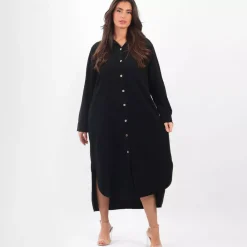 JEANS Midimekot | Plus!>TLL Odette paitamekko musta