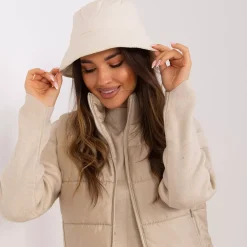 JEANS Talvipäähineet></noscript>Topattu kalastajanhattu beige