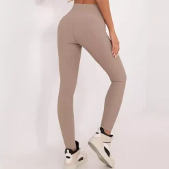 JEANS Leggingsit>Trendy.ing Dia push up leggingsit tumma beige