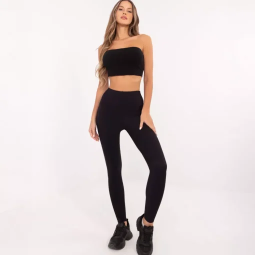 JEANS Leggingsit>Trendy.ing Dia push up leggingsit musta