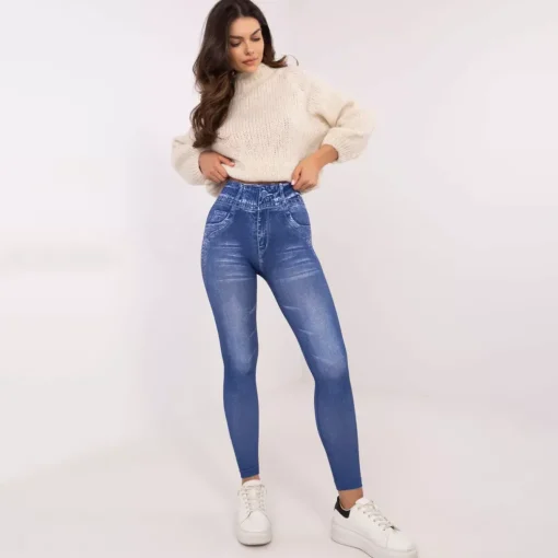 JEANS Leggingsit>Trendy.ing look leggingsit sininen