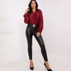 JEANS Leggingsit | Housut>Trendy.ing Nixe keinonahkahousut musta