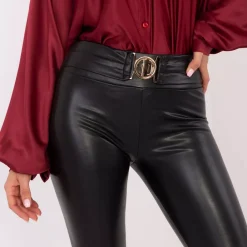 JEANS Leggingsit | Housut>Trendy.ing Nixe keinonahkahousut musta
