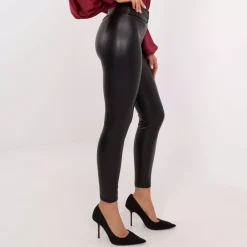 JEANS Leggingsit | Housut></noscript>Trendy.ing Nixe keinonahkahousut musta