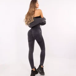 JEANS Leggingsit>Trendy.ing Zita Push up leggingsit grafiitti