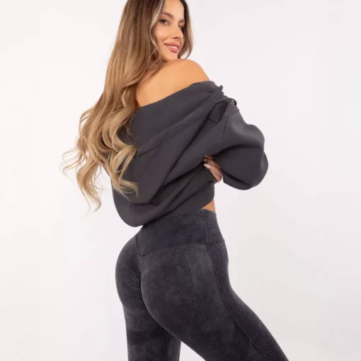 JEANS Leggingsit>Trendy.ing Zita Push up leggingsit grafiitti
