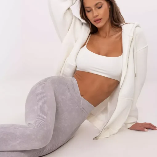 JEANS Leggingsit>Trendy.ing Zita Push up leggingsit v.harmaa