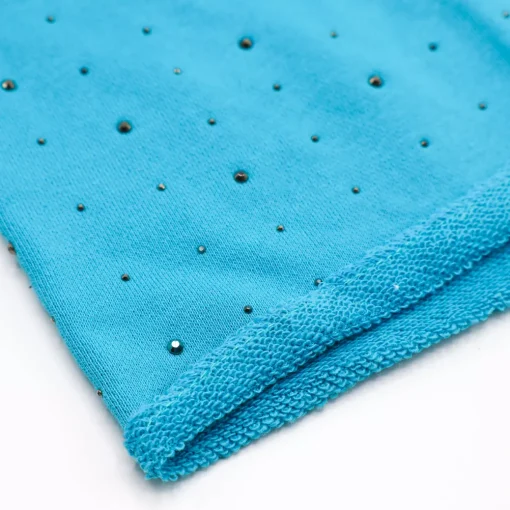 JEANS Kesähatut>Trikoopipo strassikoristeilla turkoosi