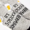 JEANS Sukat Ja Sukkahousut>Unisex sukat Its 5 O'Clock Somewhere 39-44