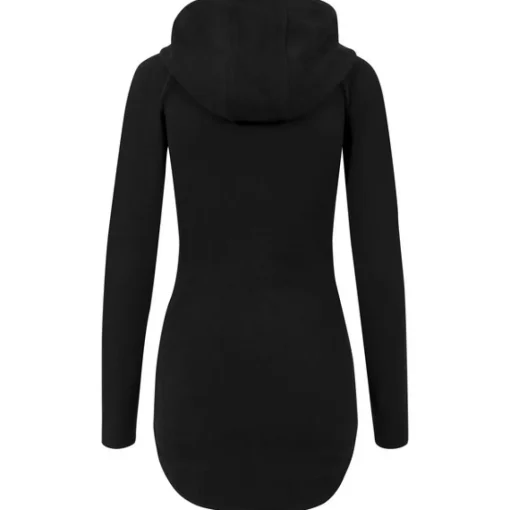 JEANS Takit>Urban Classics Athletic Interlock Zip Hoody musta
