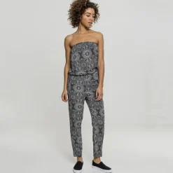 JEANS Jumpsuit-haalarit>Urban Classics Bandeau jumpsuit kuviollinen