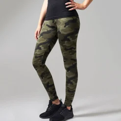 JEANS Leggingsit>Urban Classics Camo leggingsit wood camo