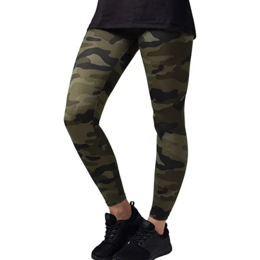 JEANS Leggingsit>Urban Classics Camo leggingsit wood camo