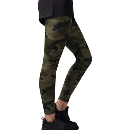 JEANS Leggingsit>Urban Classics Camo leggingsit wood camo
