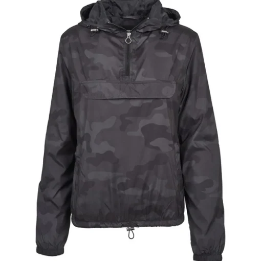 JEANS Takit>Urban Classics Camo Pull Over takki dark camo