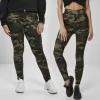 JEANS Leggingsit>Urban Classics Camo Tech leggingsit wood camo