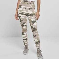 JEANS Leggingsit>Urban Classics Camo Tech leggingsit d.rose camo
