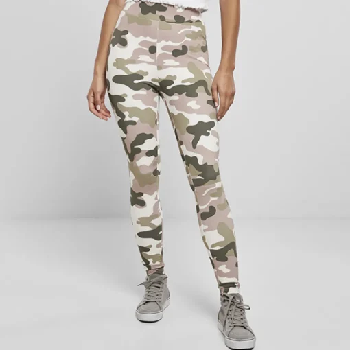 JEANS Leggingsit>Urban Classics Camo Tech leggingsit d.rose camo