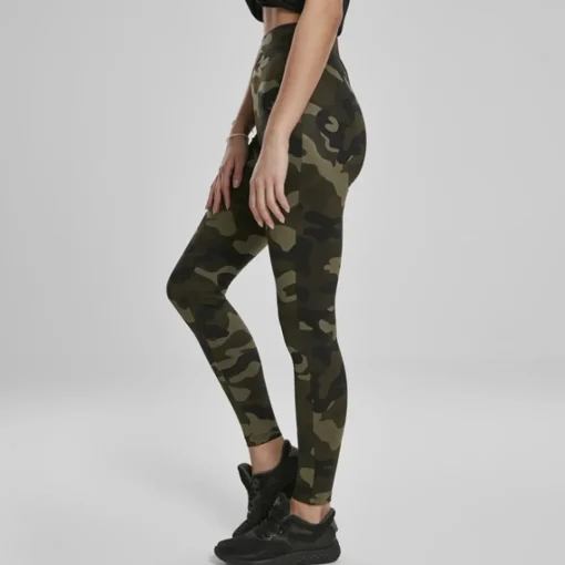 JEANS Leggingsit>Urban Classics Camo Tech leggingsit wood camo