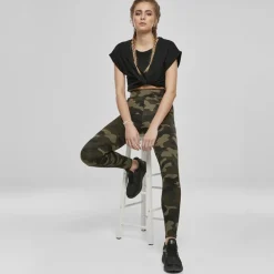 JEANS Leggingsit></noscript>Urban Classics Camo Tech leggingsit wood camo