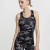 JEANS Lyhythihaiset Paidat Ja Topit>Urban Classics Camo toppi dark camo
