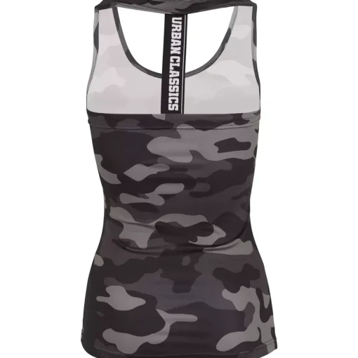 JEANS Lyhythihaiset Paidat Ja Topit>Urban Classics Camo toppi dark camo