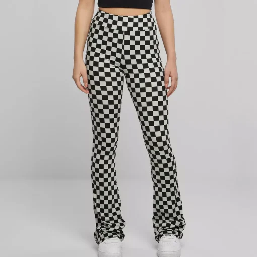 JEANS Leggingsit | Plus!>Urban Classics Checked Bootcut leggingsit