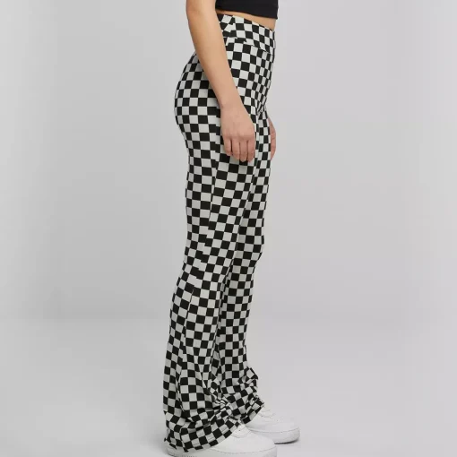 JEANS Leggingsit | Plus!>Urban Classics Checked Bootcut leggingsit