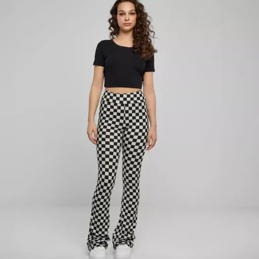 JEANS Leggingsit | Plus!>Urban Classics Checked Bootcut leggingsit