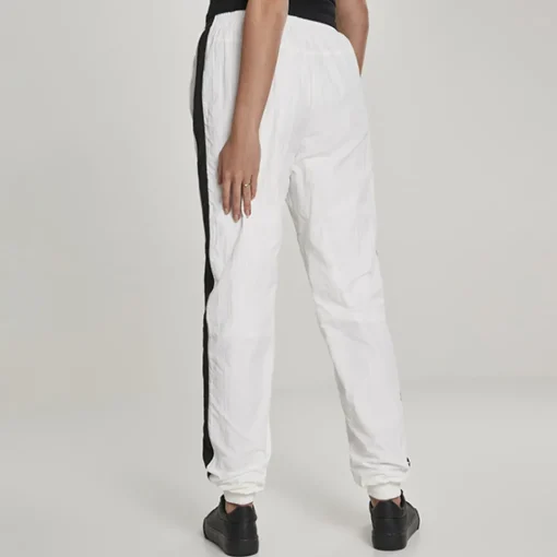 JEANS Housut>Urban Classics Crinkle tuulihousut valkoinen