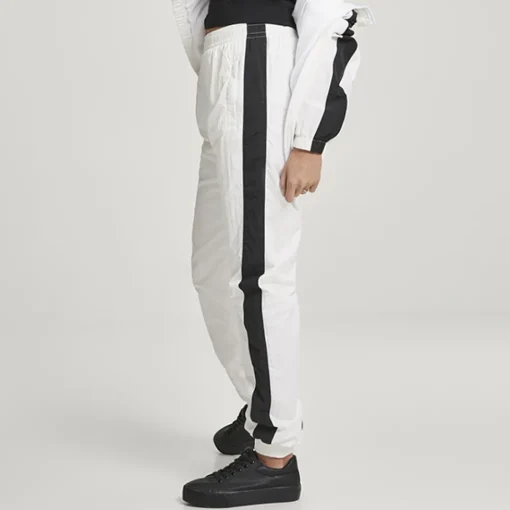 JEANS Housut>Urban Classics Crinkle tuulihousut valkoinen