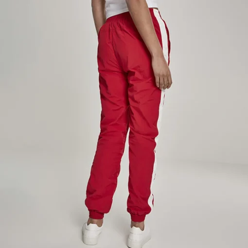 JEANS Housut>Urban Classics Crinkle tuulihousut punainen
