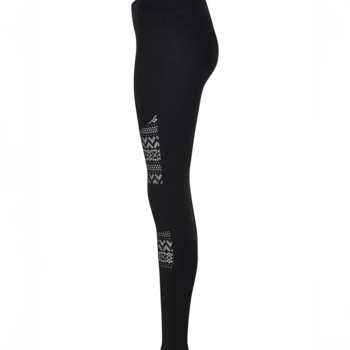 JEANS Leggingsit | Plus!>Urban Classics Crochet Lace leggingsit musta