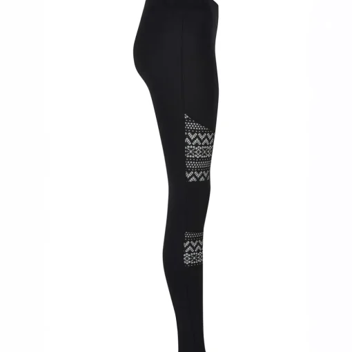 JEANS Leggingsit | Plus!>Urban Classics Crochet Lace leggingsit musta