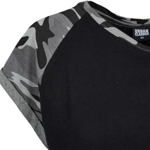 JEANS Lyhythihaiset Paidat Ja Topit | Plus!>Urban Classics CT Raglan t-paita musta