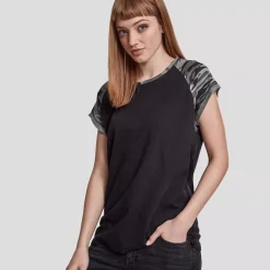 JEANS Lyhythihaiset Paidat Ja Topit | Plus!></noscript>Urban Classics CT Raglan t-paita musta