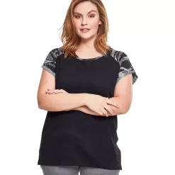 JEANS Lyhythihaiset Paidat Ja Topit | Plus!></noscript>Urban Classics CT Raglan t-paita musta