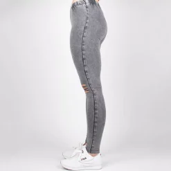 JEANS Leggingsit></noscript>Urban Classics Cutted leggingsit acid black