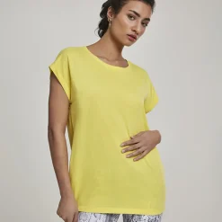 JEANS Lyhythihaiset Paidat Ja Topit>Urban Classics Extended t-paita bright yellow