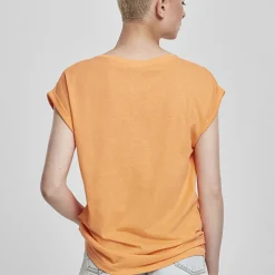 JEANS Lyhythihaiset Paidat Ja Topit>Urban Classics Extended t-paita papaya