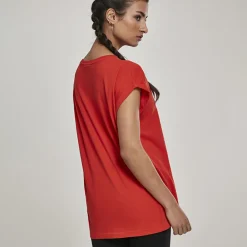 JEANS Lyhythihaiset Paidat Ja Topit>Urban Classics Extended t-paita Blood Orange