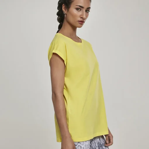 JEANS Lyhythihaiset Paidat Ja Topit>Urban Classics Extended t-paita bright yellow
