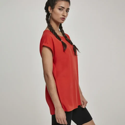 JEANS Lyhythihaiset Paidat Ja Topit>Urban Classics Extended t-paita Blood Orange